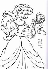 Ariel Coloriage Animaux Princesses Walt Sheets Colorare Benjaminpech sketch template