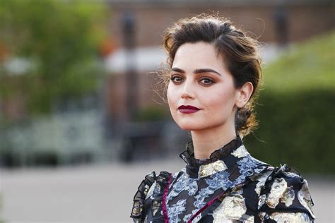 Jenna Coleman In Erdem At The Victoria London Premiere