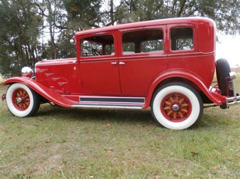 1930 Chrysler Model 77 Royal Sedan Rare Vehicle From A