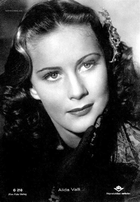 alida valli photos news filmography quotes and facts celebs journal