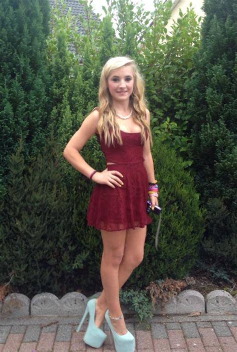 blonde teen in red dress nude women fuck