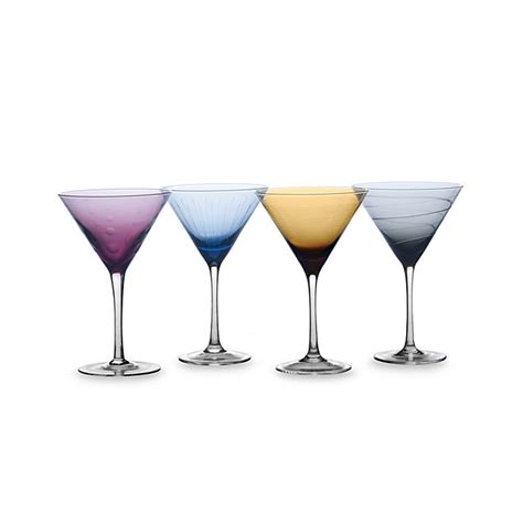 Mikasa® Cheers Color Martini Glasses In Assorted Colors