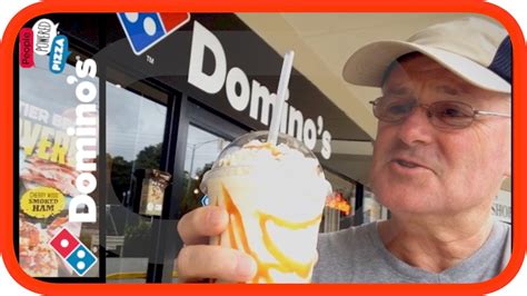 dominos thick shake review youtube
