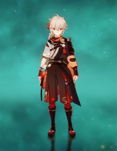 kazuha in 2021 impact albedo character design