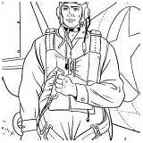 Coloring Veterans Soldier Paratrooper Celebrating Duty sketch template