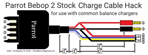 high pro glow parrot bebop  bebop  power stock charge cable hack