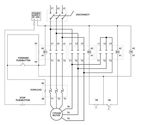 phase wye delta wiring diagram