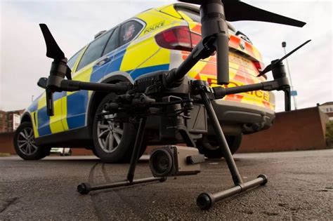 police drone takes   skies  fight crime     greater manchester manchester