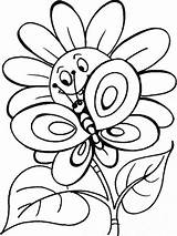 Butterfly Mariposas Farfalle Colorear Papillon Printemps Borboleta Butterflies Lapin Coloriages Borboletas Stampare Danieguto sketch template