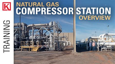 Natural Gas Compressor Station Site Equipment Overview [oil And Gas