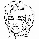 Marilyn Clipartmag sketch template