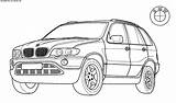 Bmw X5 Coloring 4x4 Pages Transport Germany Road Off Nissan Terrano sketch template