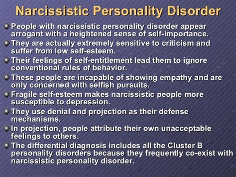 narcissistic personality disorder female narcissistic