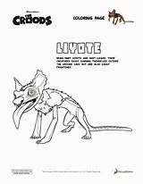Croods Coloring Pages Hellokids Print sketch template