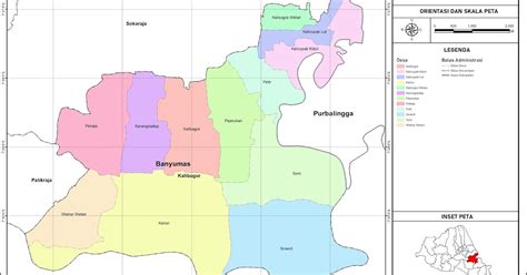 peta administrasi kecamatan kalibagor kabupaten banyumas neededthing