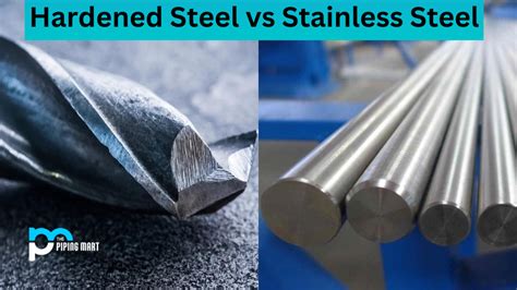 hardened steel  stainless steel whats  difference