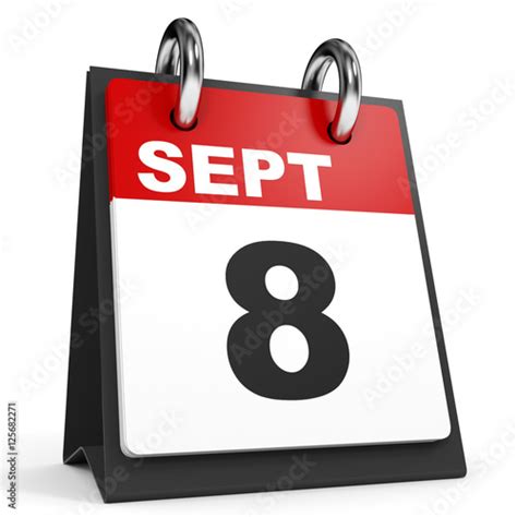 september  calendar  white background stock photo  royalty  images  fotoliacom