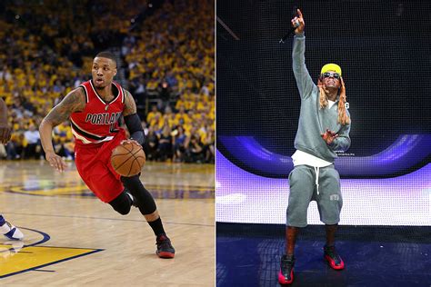 damian lillard drops  song run   featuring lil wayne  rap