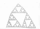 Triangle Sierpinski Deviantart sketch template
