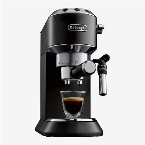 delonghi dedica style ec  espresso machine black swing lufthansa worldshop