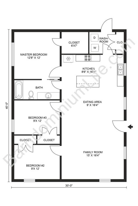 barndominium  floor plans tammiruairdh