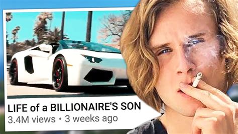 billionaires son can t stop flexing youtube