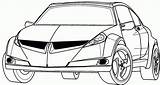 Coloring Race Pages Car Printable Library Clipart Mpv Compact sketch template