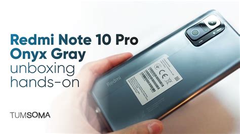 redmi note  pro onyx gray unboxing review youtube