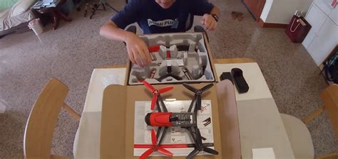 refurbished parrot bebop drone unboxing  setup  gps drone