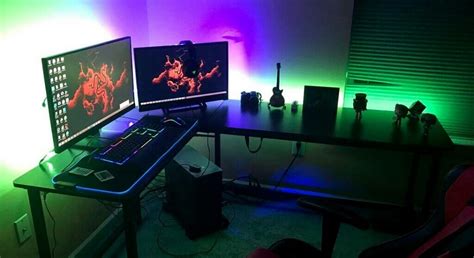 shaped gaming desk gaming pirate