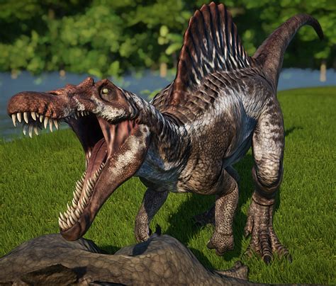 spinosaurus jurassic world evolution wiki fandom powered  wikia