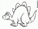 Coloring Stegosaurus Pages Printable Popular sketch template