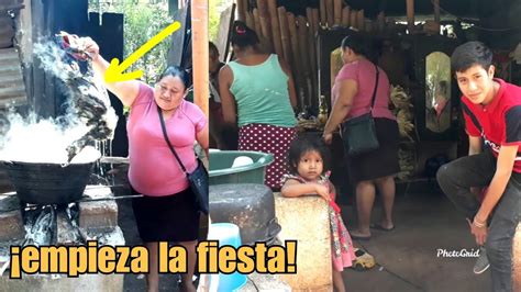 Doña Chica Hace Tamales Y Sus Hijas Llegan Ayudarla Véan