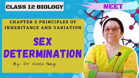 Sex Determination Principles Of Inheritance And Variation Ncert