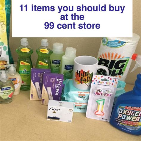 11 items you should purchase at the 99 cent store toughnickel