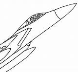 Fighter Coloring Aircraft Coloringcrew Colorear sketch template