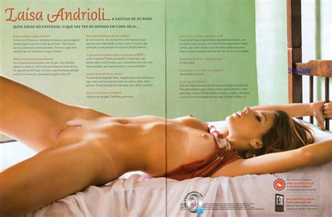 Brazilian Soccer Player Laisa Andrioli Naked