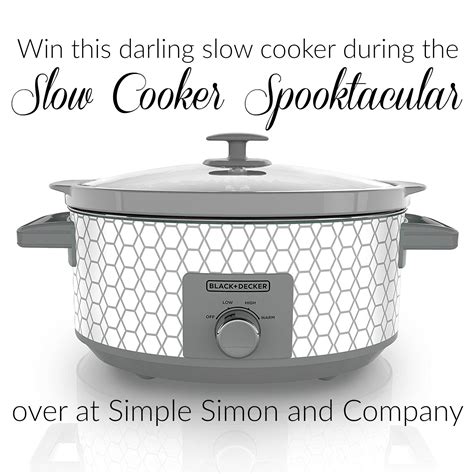 win  slow cooker   slow cooker spooktacular simple simon