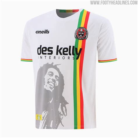 Bohemian 2022 Bob Marley Away Kit Released Footy Headlines