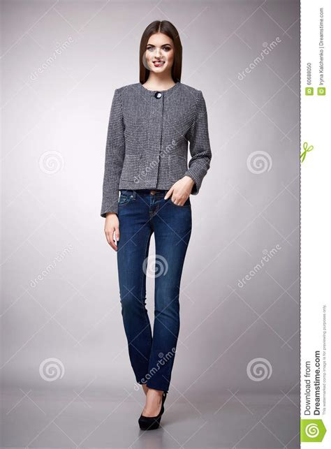 Beauty Fashion Clothes Casual Collection Woman Model