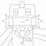 Minecraft Dantdm Coloring Pages Fan Template Diamond Huskymudkipz Soon Coming sketch template