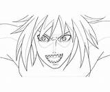 Naruto Smirk Suigetsu Coloring Pages Smile Another Temtodasas sketch template