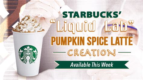 Starbucks’ “liquid Lab” Creation Pumpkin Spice Latte