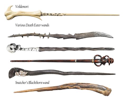 evolution  wand designs   harry potter universe