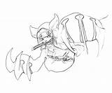 Trigger Blazblue Calamity Jubei Ability Coloring Pages Another sketch template