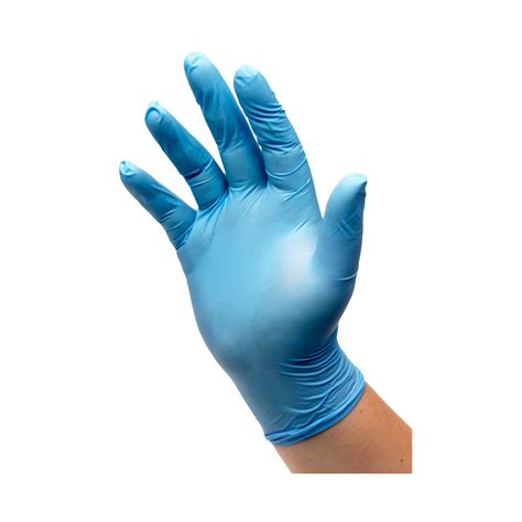 Blue Powdered Latex Gloves Janitorial Direct