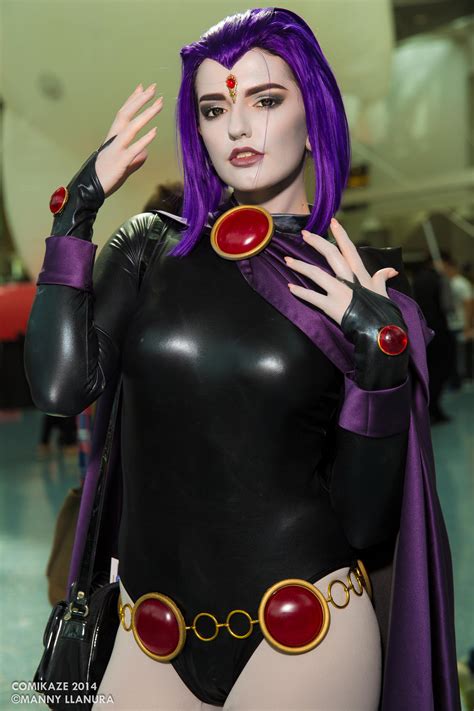 comikaze  raven titans abby normal cosplay  wbmstr  deviantart