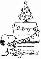 Snoopy Christmassy Snoopys sketch template