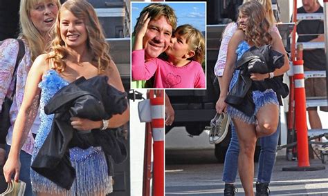 bindi irwin wears stunning dancing with the stars frock for first time daily mail online