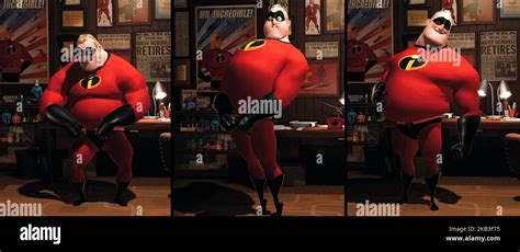 bob parr incredibles   res stock photography  images alamy